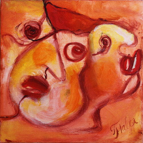 Masks - 01 von Malka Tsentsiper, Malerei kaufen auf Singulart