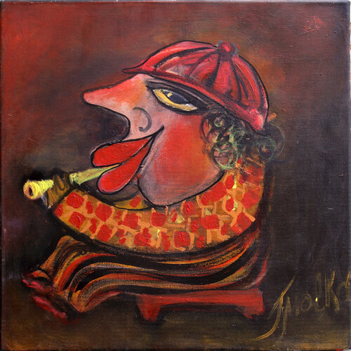 Sounds of Fluite von Malka Tsentsiper, Malerei kaufen auf Singulart