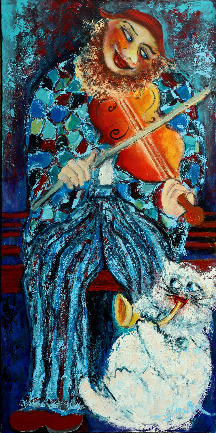 Street Fiddler Malka Tsentsiper