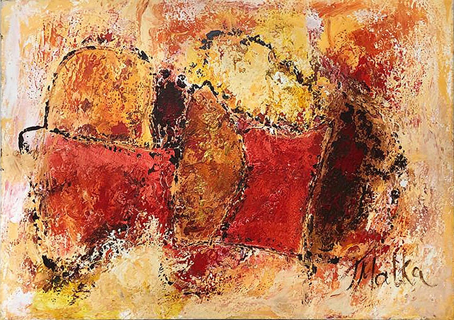 Abstract - Sands and Rocks Malka Tsentsiper