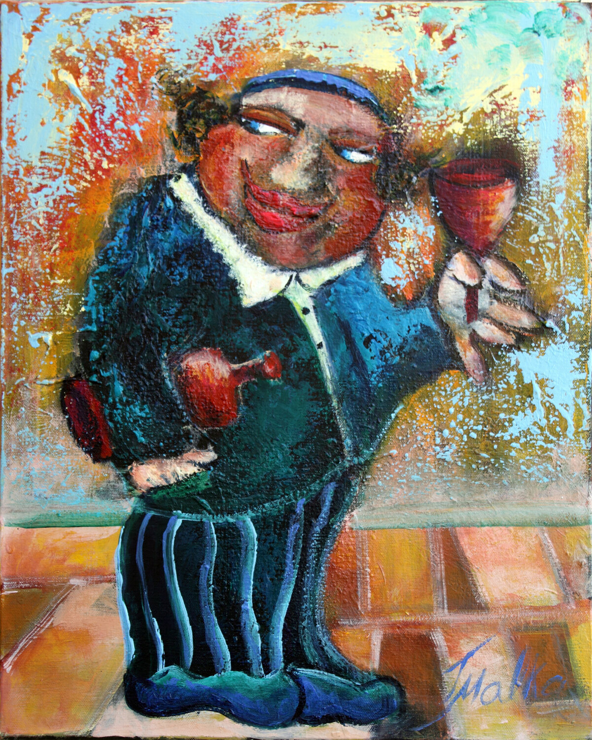 Let's drink! Malka Tsentsiper