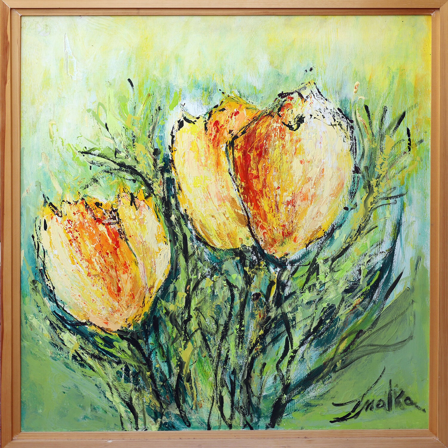 Yellow Tulips Malka Tsentsiper