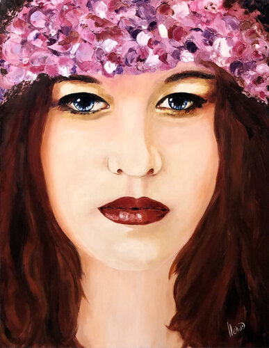 Geisha par Lucie Leduc, Peinture en vente sur Singulart