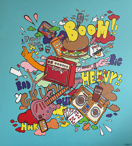 On the road again von Ewen Gur, Malerei kaufen auf Singulart