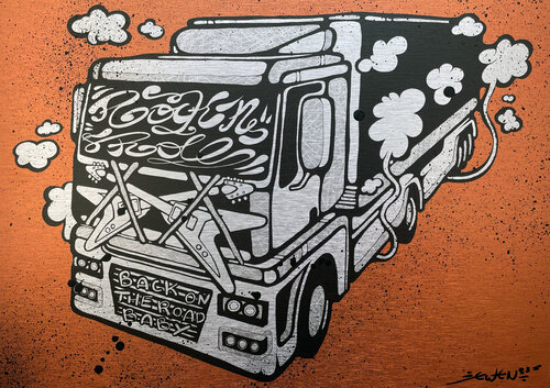 Rock'n'roll Truck von Ewen Gur, Andere Medien kaufen auf Singulart