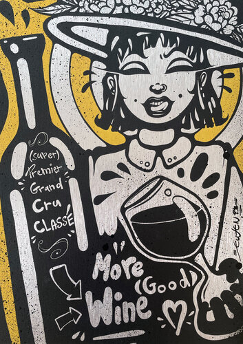 More (good) Wine van Ewen Gur, Andere media te koop op Singulart