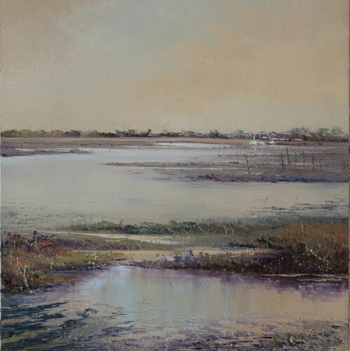 Lumières sur l'étang di Jacques Majos, Opera su carta in vendita su Singulart