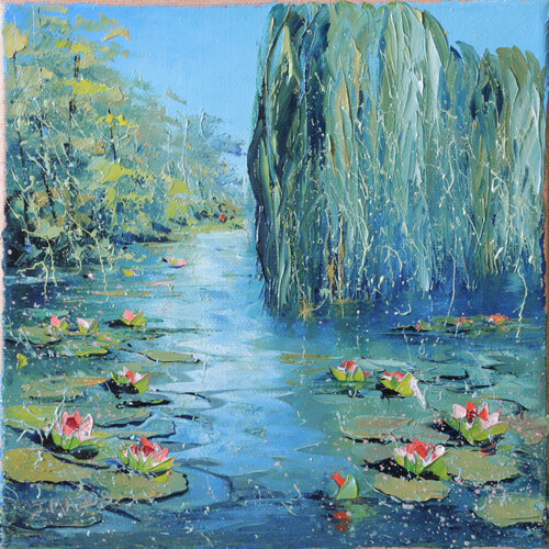 Le grand saule van Jacques Majos, Schilderij te koop op Singulart