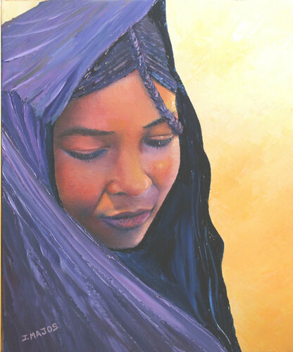 La Touareg de Jacques Majos, Pintura a la venta en Singulart