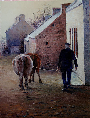 Retour à l'étable de Jacques Majos, Pintura a la venta en Singulart