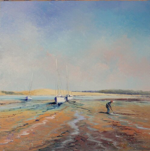 La dune du Pilat van Jacques Majos, Schilderij te koop op Singulart