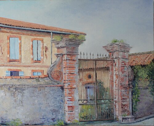 Le portail van Jacques Majos, Schilderij te koop op Singulart