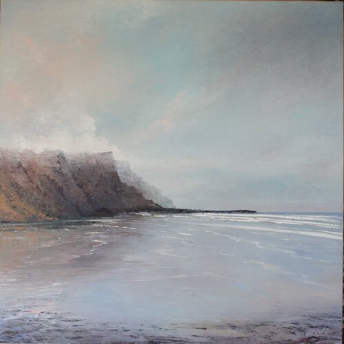 Brume sur l'océan by Jacques Majos, Painting for Sale on Singulart