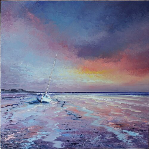 Couchant sur l'océan by Jacques Majos, Painting for Sale on Singulart