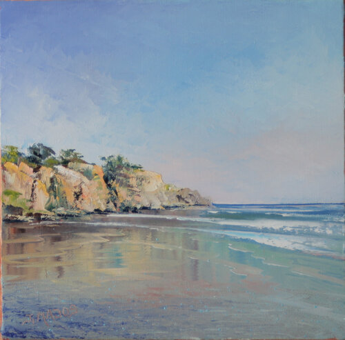 La falaise by Jacques Majos, Painting for Sale on Singulart