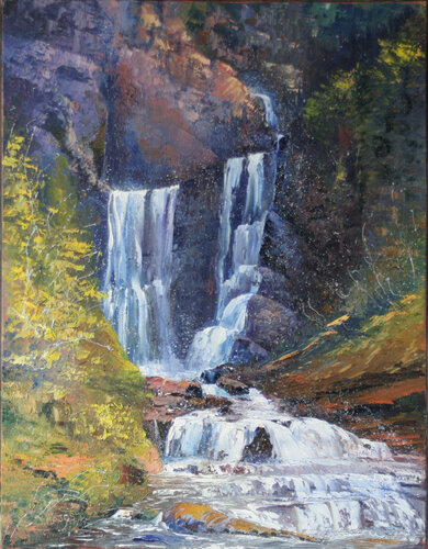 Cirque de Saint Même par Jacques Majos, Peinture en vente sur Singulart
