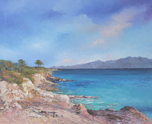 Côte du désert des Agriates van Jacques Majos, Schilderij te koop op Singulart