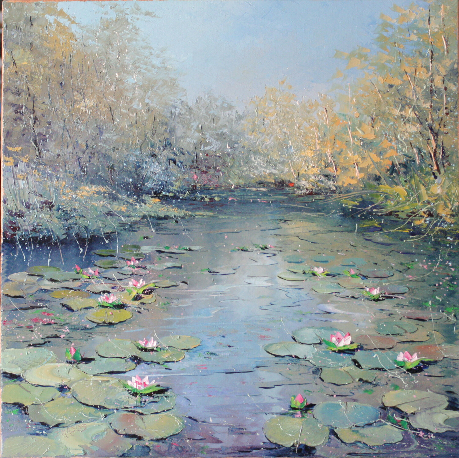 Mare aux nénuphars Jacques Majos