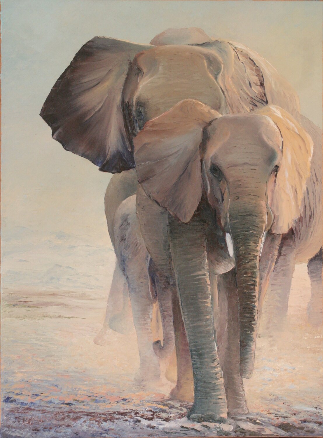 Les éléphants Jacques Majos