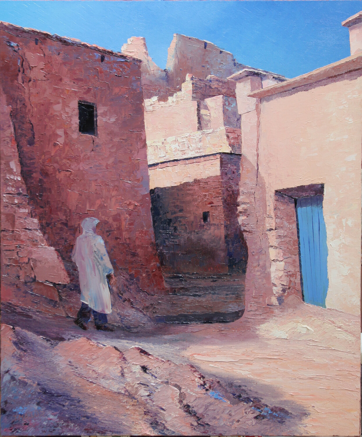 La porte bleue Jacques Majos