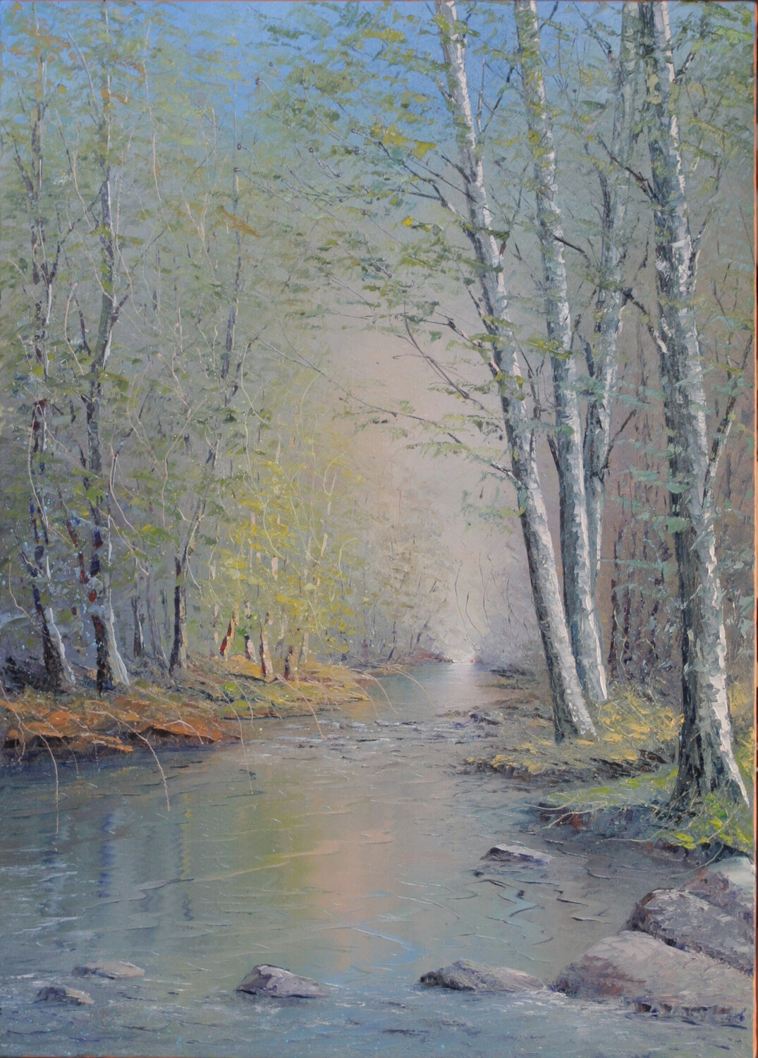 Lumière sur le ruisseau Jacques Majos