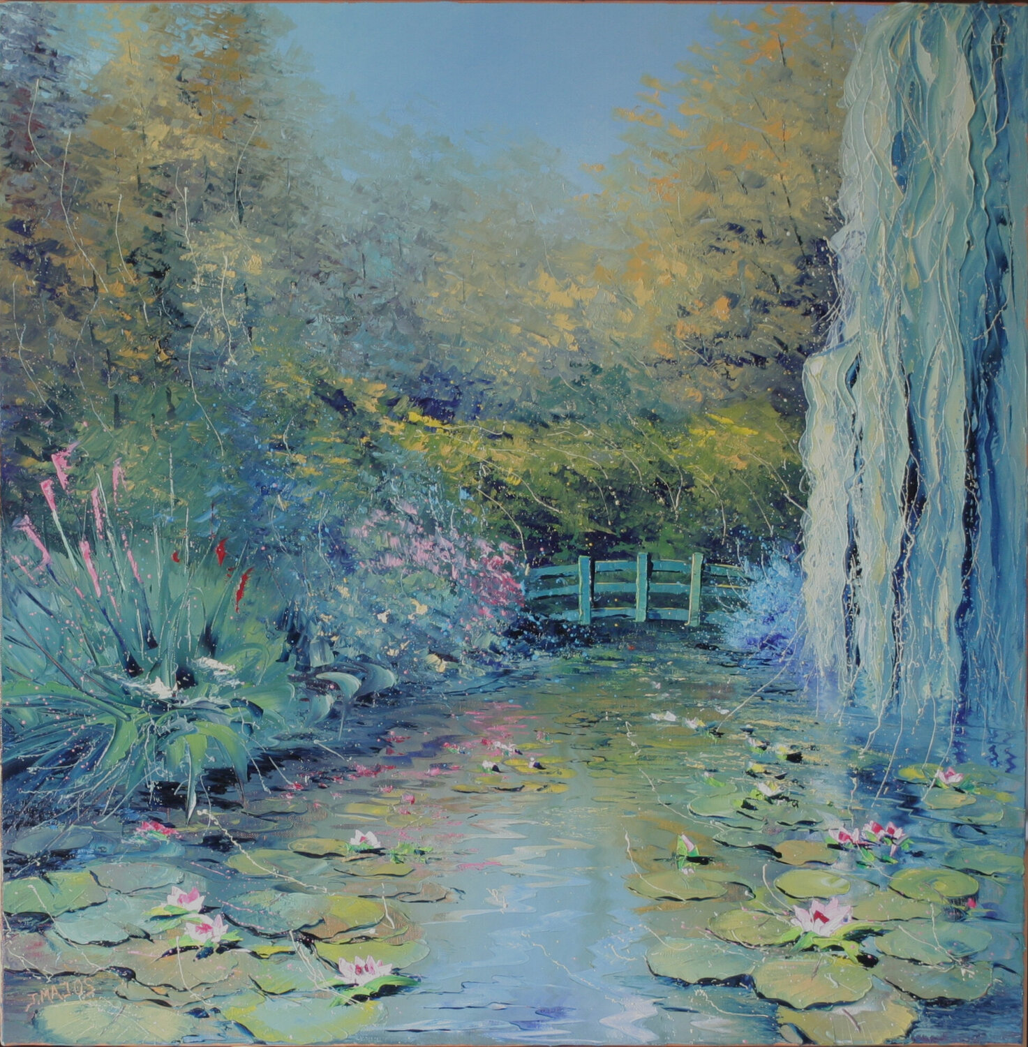 Le pont japonais Jacques Majos