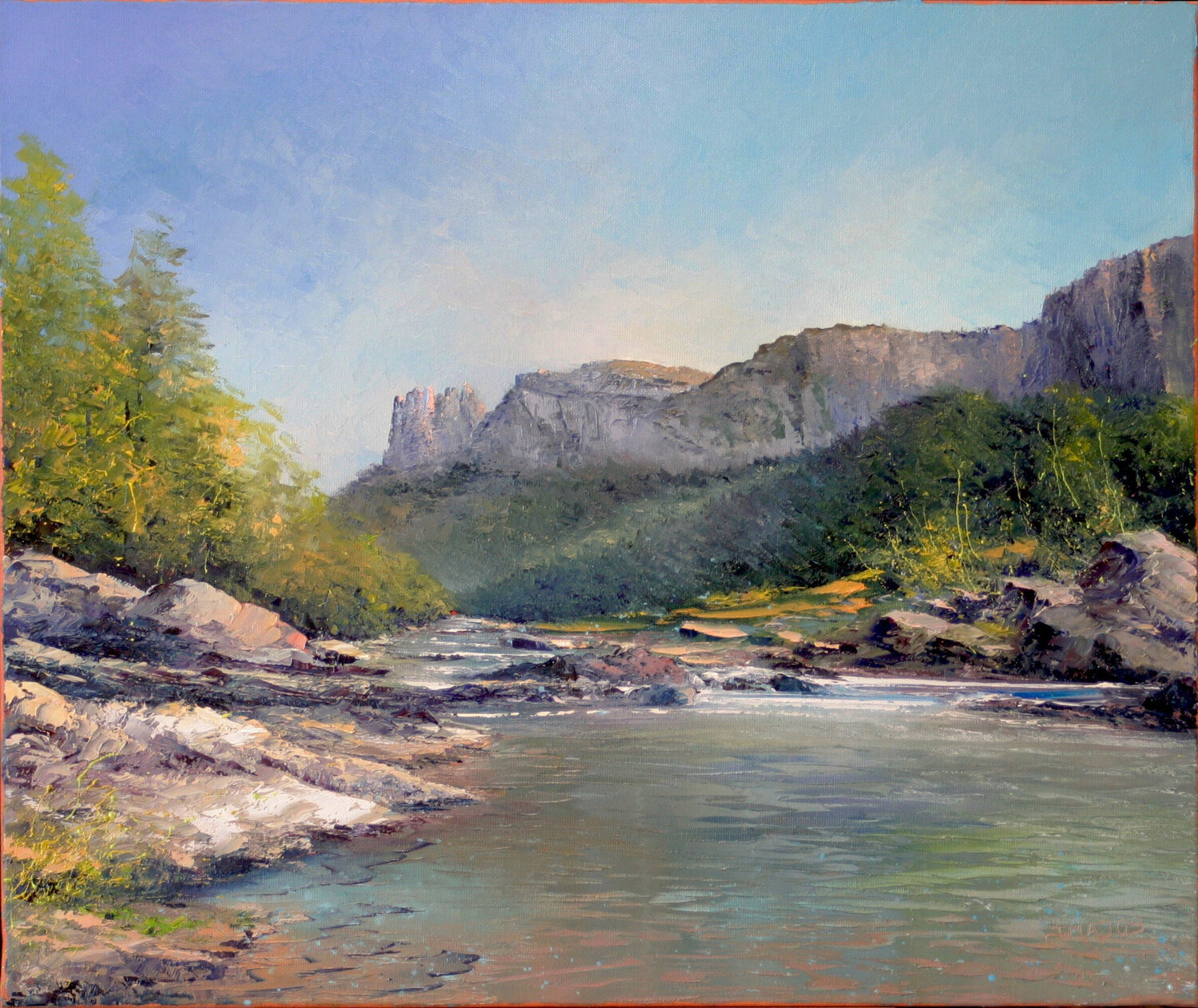 Rivière sauvage Jacques Majos