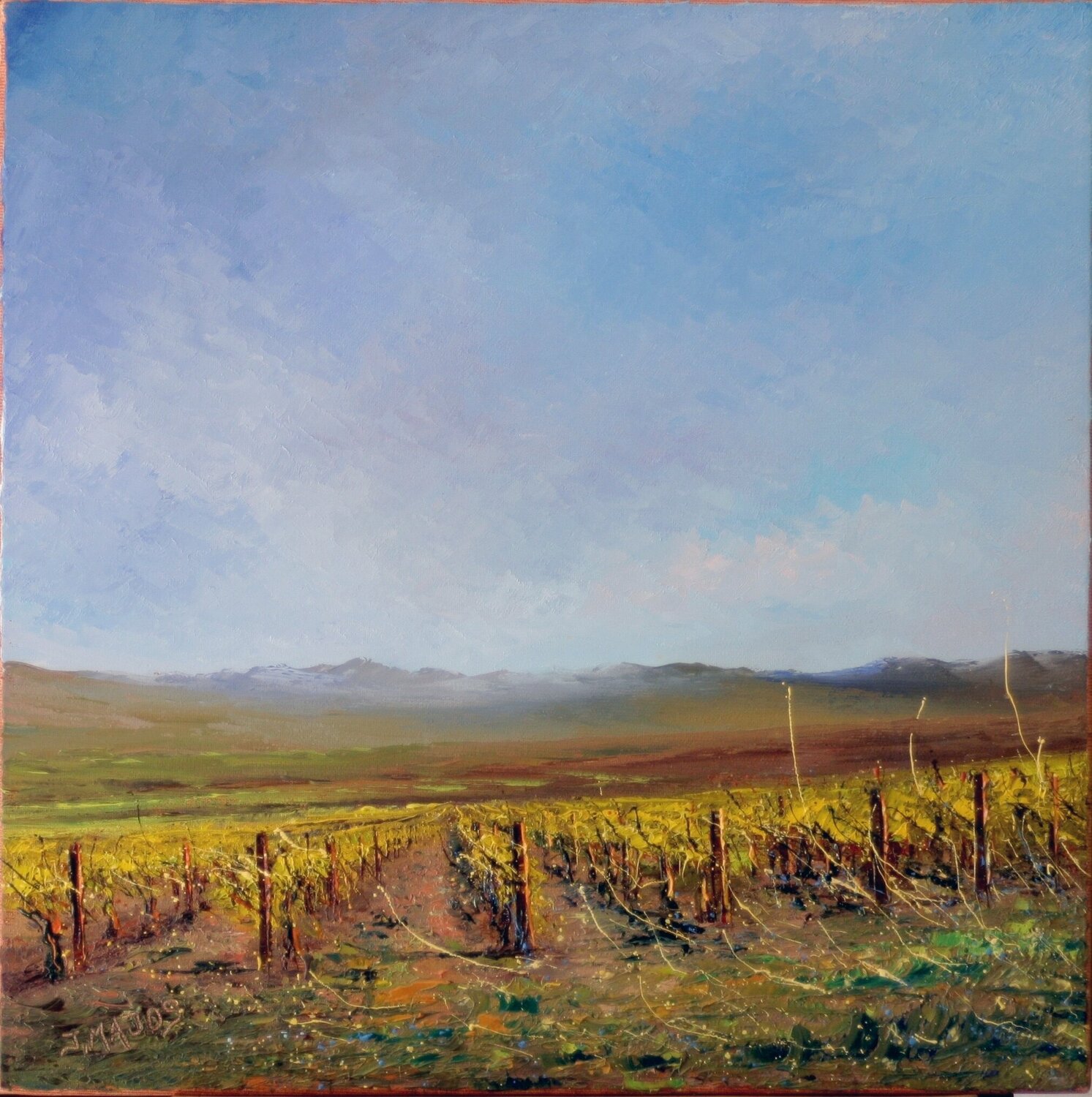 La vigne jaune Jacques Majos