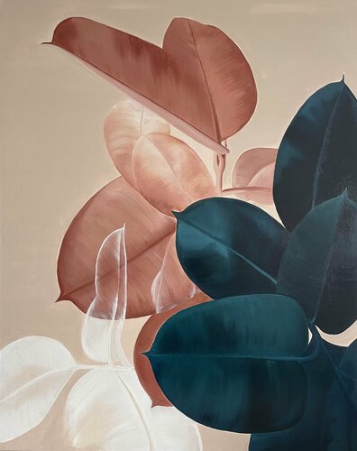 BOTANY IN MY HEART - diptych van Victo, Schilderij te koop op Singulart