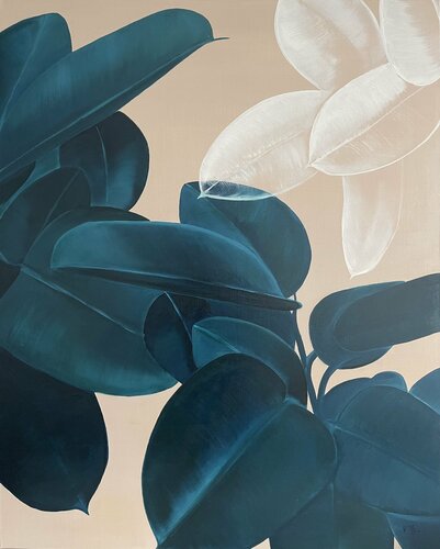 BOTANY IN MY HEART #1 van Victo, Schilderij te koop op Singulart