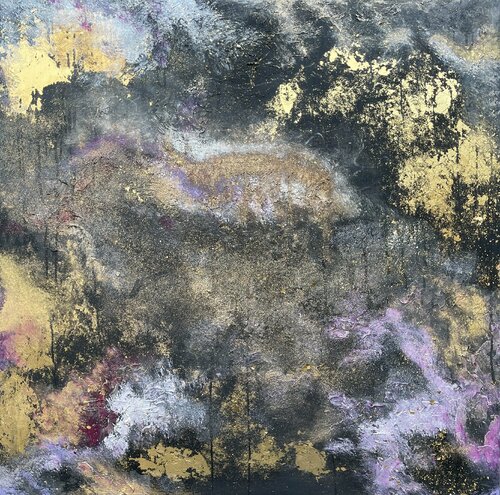 GOLDEN COSMIC DUST van Victo, Andere media te koop op Singulart