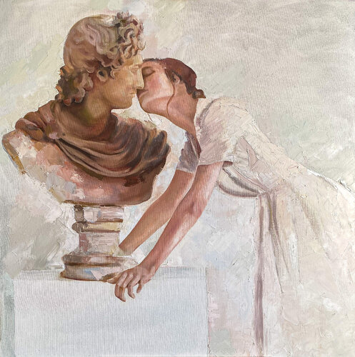 AMOR VINCIT van Victo, Schilderij te koop op Singulart