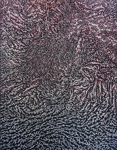 Prométhée, RNB van Béatrice Bescond, Schilderij te koop op Singulart