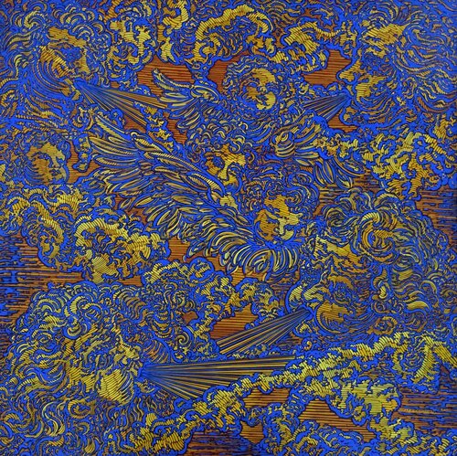 Le souffle des anges von Béatrice Bescond, Malerei kaufen auf Singulart