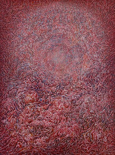 Hommage à Dante von Béatrice Bescond, Malerei kaufen auf Singulart