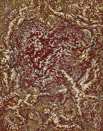 Sphaera mundi van Béatrice Bescond, Schilderij te koop op Singulart