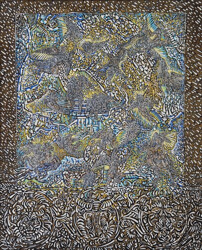 Atlange 3 di Béatrice Bescond, Pittura in vendita su Singulart