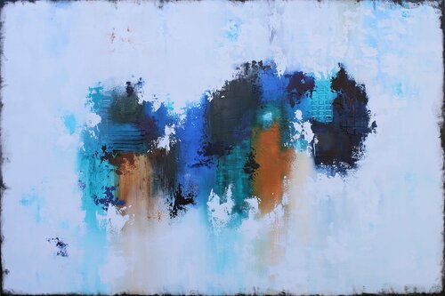 Blue Essence III van Susan Wooler, Schilderij te koop op Singulart