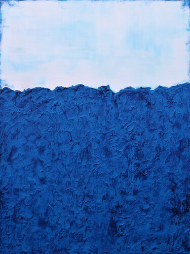 XXXL Ocean's Energy Textured Abstract Painting van Susan Wooler, Schilderij te koop op Singulart