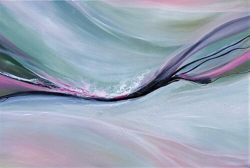 Night Garden 76 x 51 cm van Susan Wooler, Schilderij te koop op Singulart