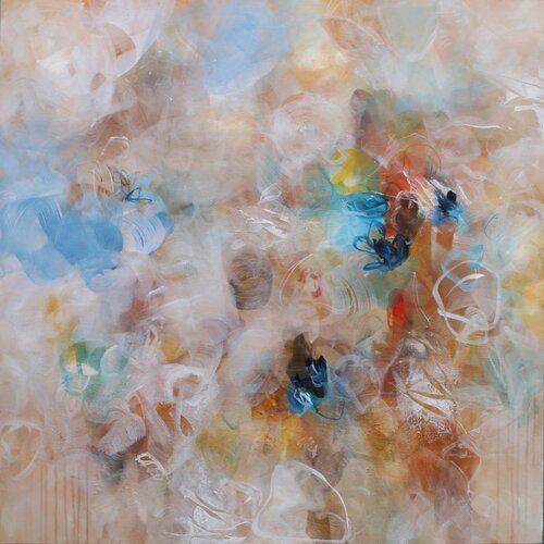 Sound of the raindrops by Susan Wooler, 회화 for Sale on Singulart