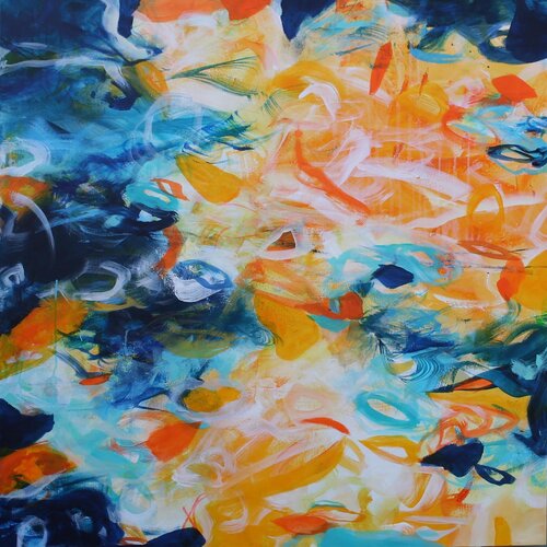 DANCING IN THE MOONLIGHT van Susan Wooler, Schilderij te koop op Singulart