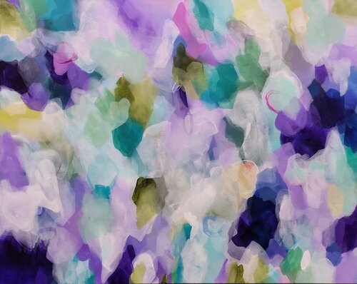 Lavender Dreams van Susan Wooler, Schilderij te koop op Singulart
