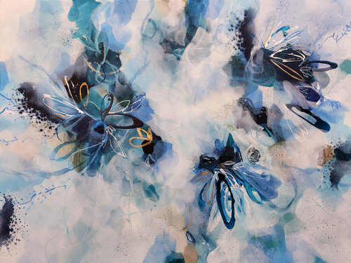 Whispers In The Wind van Susan Wooler, Schilderij te koop op Singulart