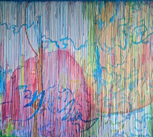 Nature and I on the Journey par Abu Jafar, Peinture en vente sur Singulart