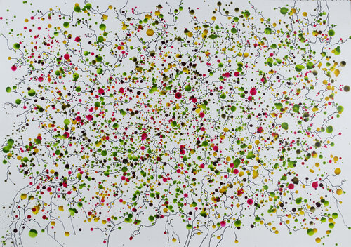 River to the sea par Abu Jafar, Peinture en vente sur Singulart