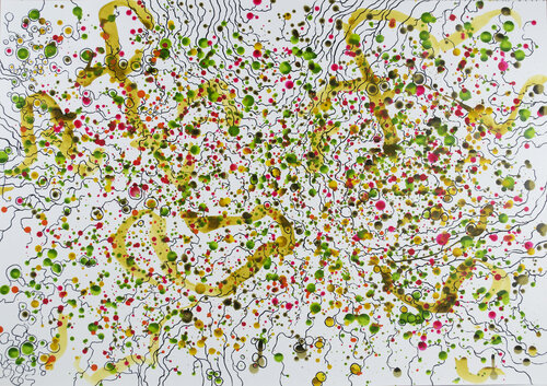 River to the sea 2 par Abu Jafar, Peinture en vente sur Singulart