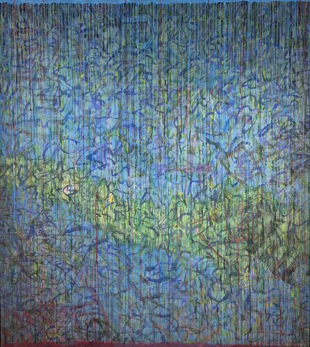 In search of time 1 par Abu Jafar, Peinture en vente sur Singulart