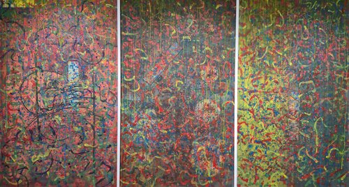 The Face-2 van Abu Jafar, Schilderij te koop op Singulart