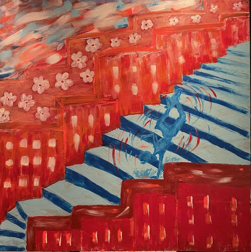 When its Over von Lamia Fakhoury, Malerei kaufen auf Singulart